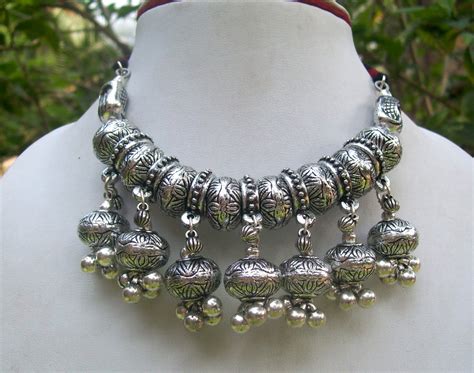 Daily Use Me Oxidized Silver Jewelry Set