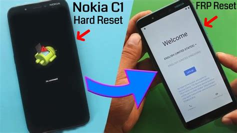 Nokia C Ta Frp Lock After Hard Rest Problem Fix No Command At Recover Mode YouTube