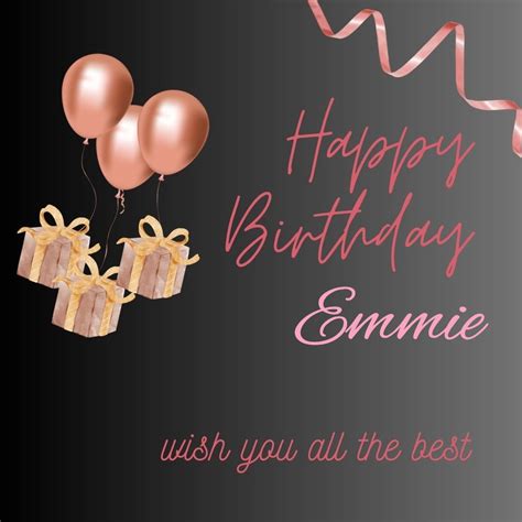 50 Best Birthday 🎂 Images For Emmie Instant Download