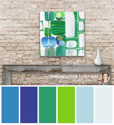 A Modern Colour Palette Created From The Original Art By Jane Monteith