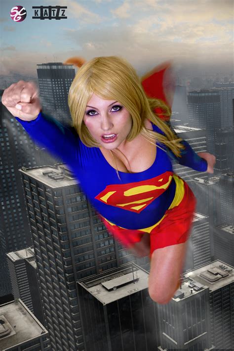 Liz Katz As Supergirl Cosplayer Liz Katz Character Super Flickr