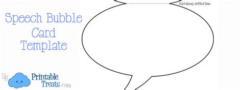 On the forever free plan, you can add speech bubbles, use the complete photo editor, and download three images per month. Printable Speech Bubble Card Template — Printable Treats.com