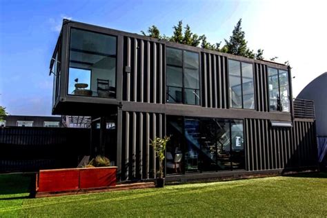 Affordable Shipping Container House Assembled In 48 Hours In Downtown