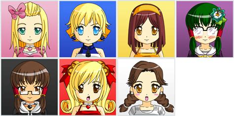 Dream Selfy Girls Anime Face Maker 2 By Tara012 On