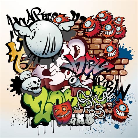 Cartoon Graffiti Wallpapers Wallpaper Cave
