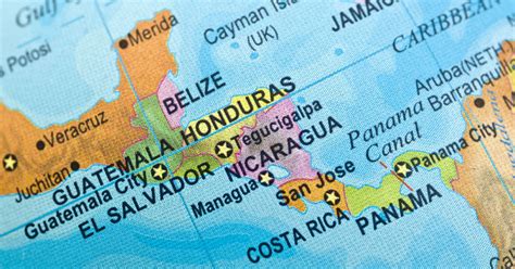 Central America Trivia Facts Belize Costa Rica El Salvador