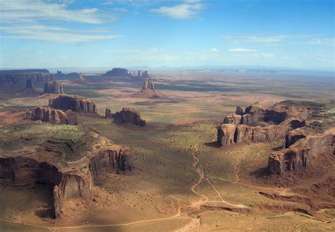 Monument Valley From The Air Monument Valley Nature Pictures Scenery