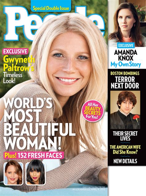 Gwyneth Paltrow Named Worlds Most Beautiful Woman By People