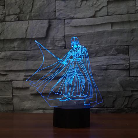 Star Wars Darth Vader Strike 3d Led Lamp