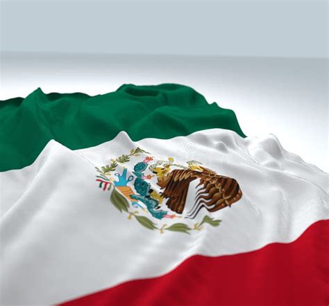 Waving Mexico Flag Stock Image Image Of Wrinkly Country 78439209