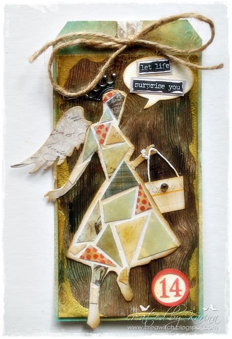 Creawitch Tim Holtz 12 Tags Of 2016 April