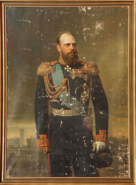Tyurin Ivan Alexeevitch 1824 19041905 Portrait Of Alexander Iii Of