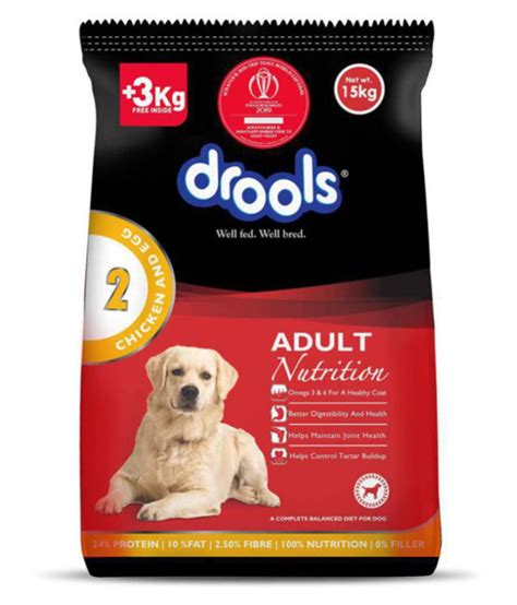 Free delivery and returns on ebay plus items for plus members. Drools Chicken And Egg Adult Dog Food 15 kg - 3 kg Extra ...