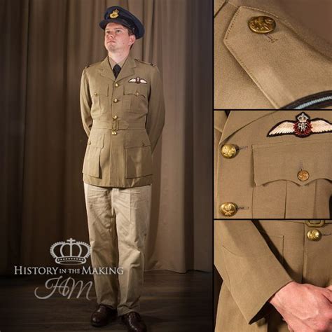 Raf Pilot Officer Tropical Uniform History In The Making