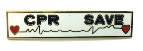 Cpr Save Citation Bar Medal The Pin People