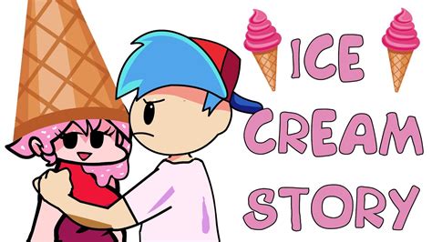 Ice Cream Story Babefriend X Girlfriend FNF Animtion Friday Night Funkin Meme YouTube