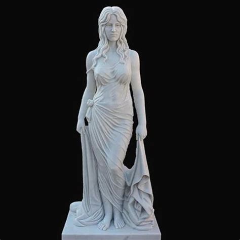 Khushi Arts White Marble Lady Statues Rs 90000 Piece Khushi Arts Id