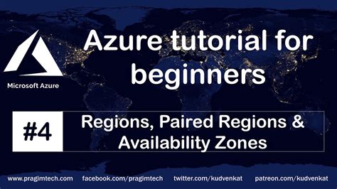 Azure Regions Paired Regions Availability Zones Youtube