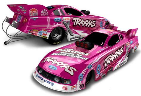 2012 Courtney Force Traxxas Pink Nhra Funny Car 164 Diecast