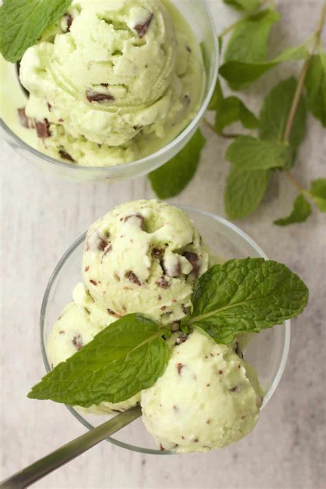 Vegan Mint Chocolate Chip Ice Cream - Loving It Vegan