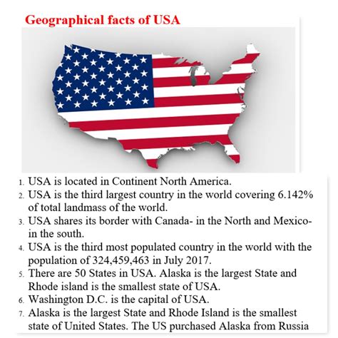 Interesting Facts About The Usa Map Map