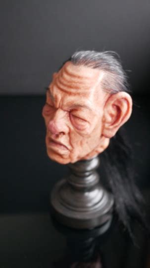 Silicone Shrunken Head Prop By Savage Silicone
