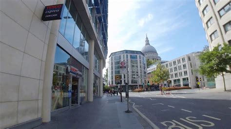 Walking Video Of Aldersgate Street London Youtube