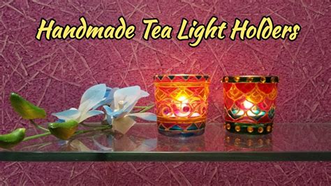 Diy Tea Light Holder Decoration Light Holder Diy Tea Light