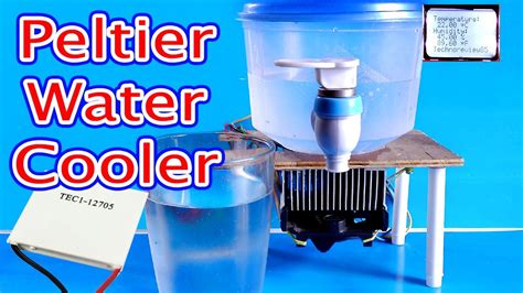 Water Cooler Using Peltier Module How To Make Youtube