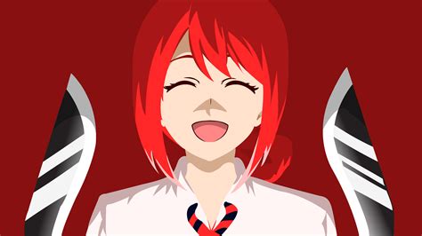 Wallpaper Renai Boukun Hiyama Akane Anime Girls Redhead Kukri