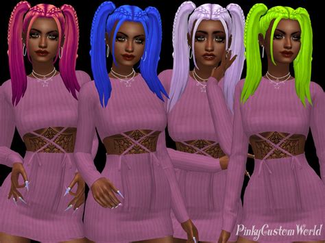 Feralpoodles Hazel Hair In 2023 Sims Maxis Match Sims