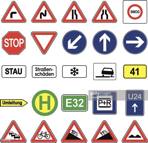 European Traffic Signs And Meanings