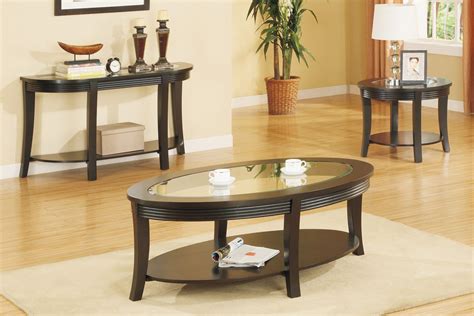 Coffee and accent table sets : Oval Coffee Table Sets Decorating Ideas | Roy Home Design