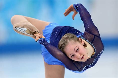 Winter Sports Russian Figure Skater Yulia Lipnitskaya Who Won Olympic