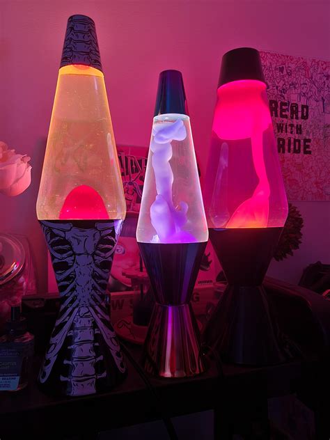 my lava lamp collection so far🩵 r lavalamps