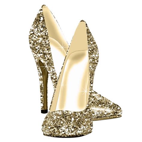 Gold Glitter High Heel Shoes Statuette Zazzle Glitter High Heels