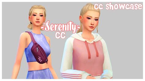 Serenity Cc 💕 The Sims 4 Cc Showcase Youtube