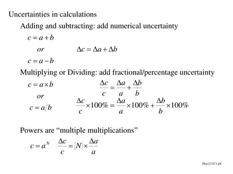 Calculating percentage uncertainties when there are no repeat measurements. How To Calculate Percentage Uncertainty - Complete Howto Wikies