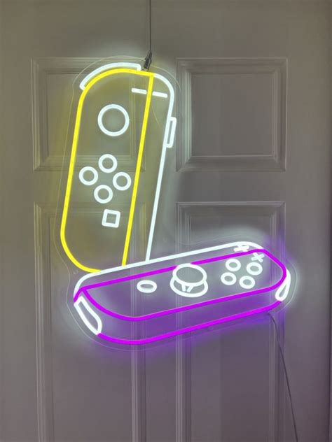 Nintendo Switch Controller Led Neon Sign My Led Neon Design