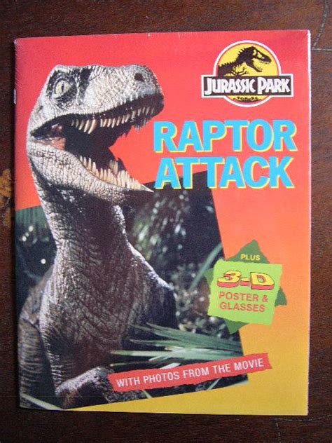 Jurassic Park Raptor Attack By Kiser Kristin Crichton Michael Koepp David Softcover 1993