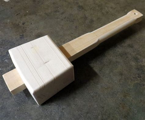 Easy Wooden Mallet 7 Steps With Pictures Instructables