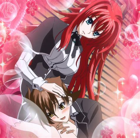 Rias Gremory Photo Rias And Issei Dxd Highschool Dxd Anime High School