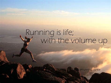 Runner Things 984 Running Is Life With The Volume Up
