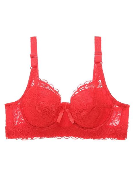 Plus Size Bra Sexy Bralette Crop Top Underwear Push Up Bras Zolucky