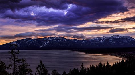 South Lake Tahoe 4k Sunrise Wallpapers Sky Wallpapers Photography