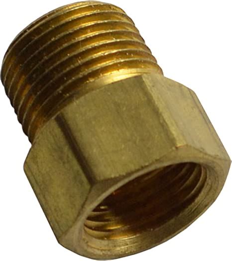 38 Npt Male 58 18 Inverted Flare Brass Adapter Transmission Line