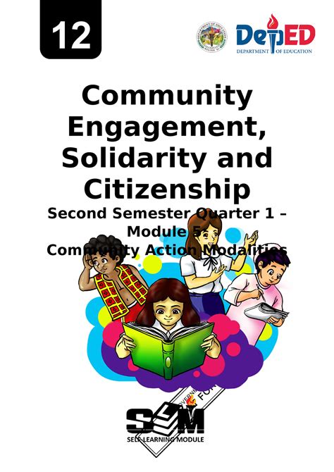 Community Engagement Solidarity And Citizenship Second Semester
