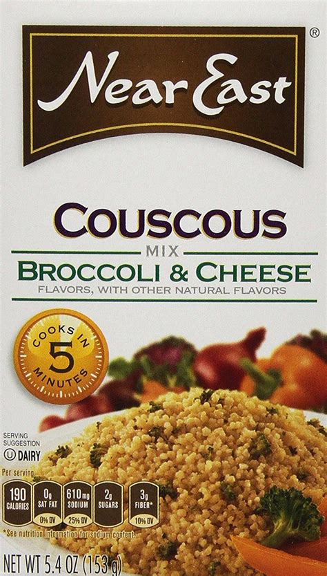 Maybe you would like to learn more about one of these? Near East Couscous Mix, Broccoli | Trail food, Stuffed ...