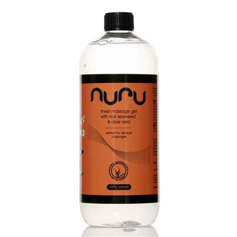 Gel Nuru Based On Nori Seaweed Professional Grade