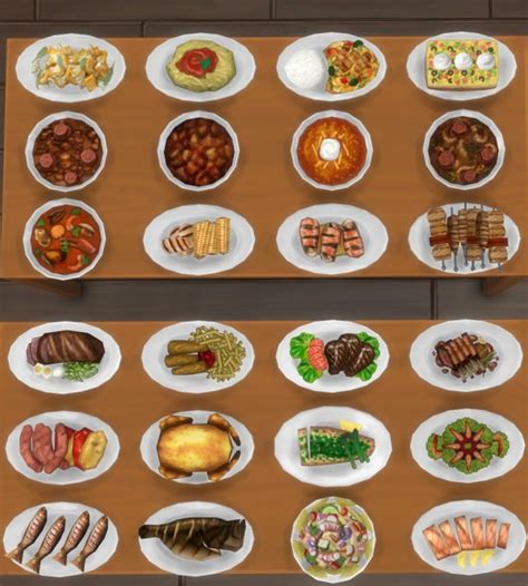 Sims 4 Edible Food Cc The Sims 3 Food Mods Rybaldcircle